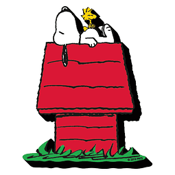 Imán de coleccion "Peanuts Snoopy Dog House Funky Chunky"