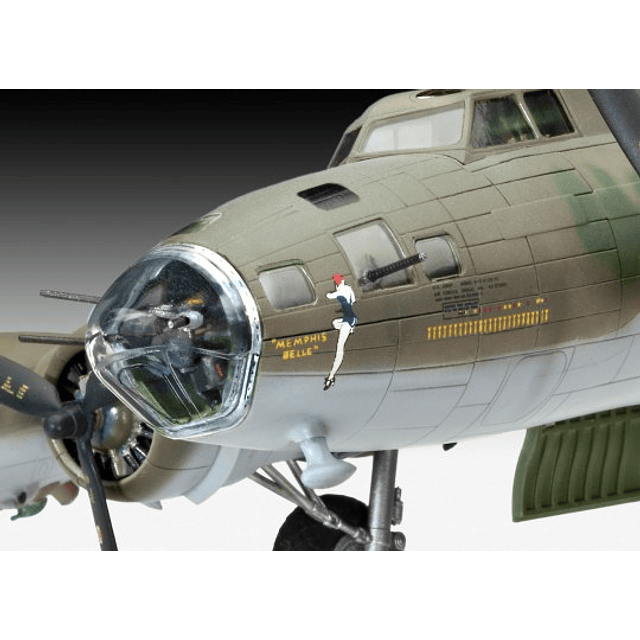 Para armar AVION bombardero B-17F Memphis Belle 1/72