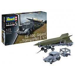Para armar Ss-100 Gigant&Transporter&V2 1/72
