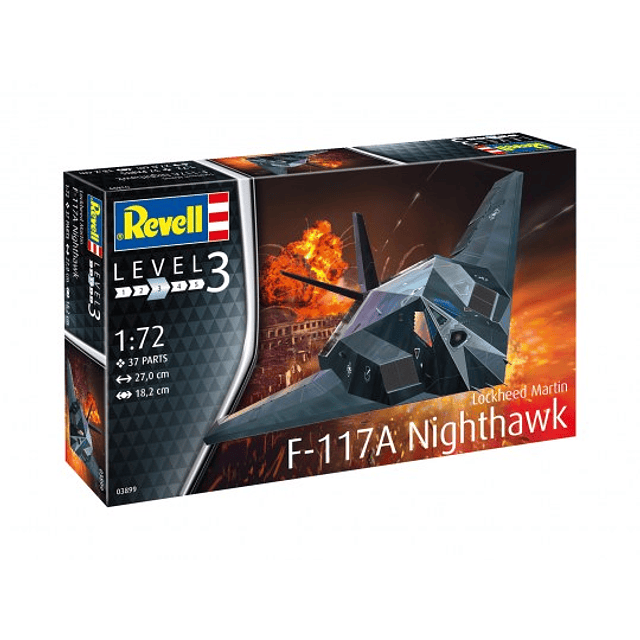 Para armar Lockheed Martin F-117A Nighthaw1/72