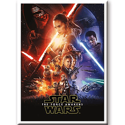  Poster Star Wars: The Force Awakens iman para nevera