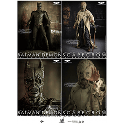 Figura Colección - NO NUEVA -  1/6 Batman Begins – Batman Demon & Scarecrow 2 Figuras 