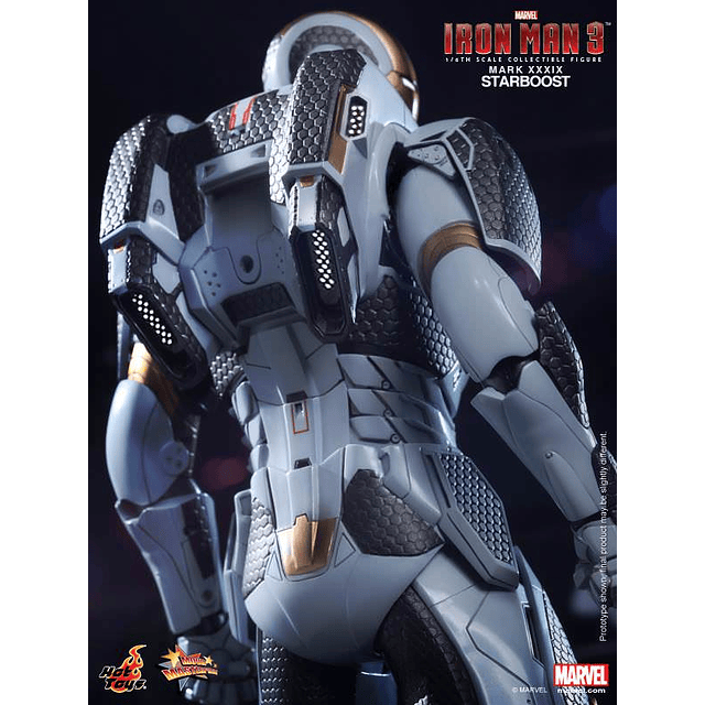 Figura Colección  Figura No Nueva 1/6 Iron Man 3 – Mark Xxxix Starboost Armor
