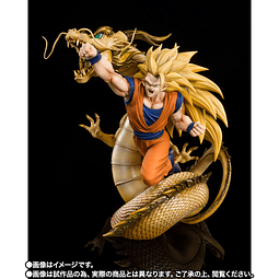 Figura Colección  Super Saiyan 3 Son Goku Dragon STATUA
