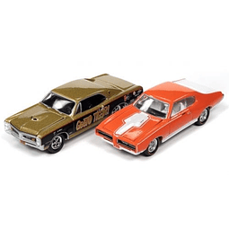 Carro Colección  1966 Pontiac Gto & 1969 Pontiac Royal 1/64