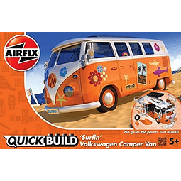 Para armar VW T1 microbus Camper Quickbuild 1/32