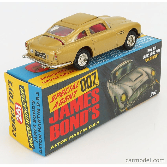 Carro Colección  Aston Martin DB5 James Bond "Goldfinger" 1/43