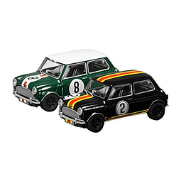 Carros Pista Estuche de Mini Coopers de carreras 1/32