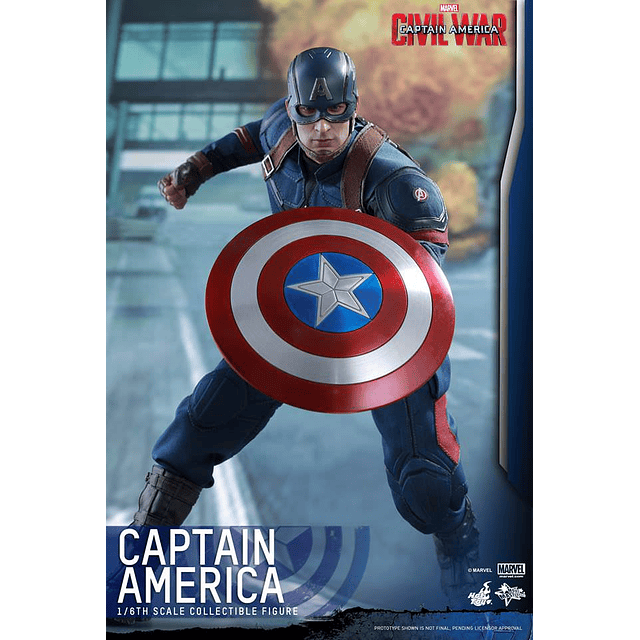 Figura Colección - NO NUEVA - Capitan America  - Civil War Captain America