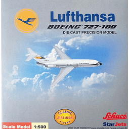Avión Colección  B727 Lufthansa 1/500 - Blanco