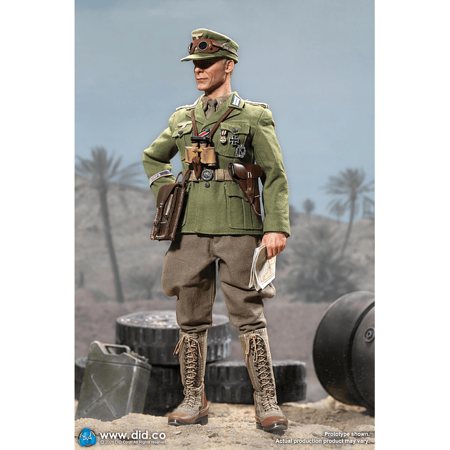 Figura Colección Captain Wilhem Afrika Korps Esc. 1/6
