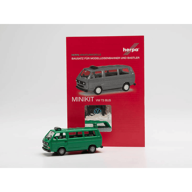 Carro Colección  Miki Volkswagen T3 Bus Minzgrün Ho