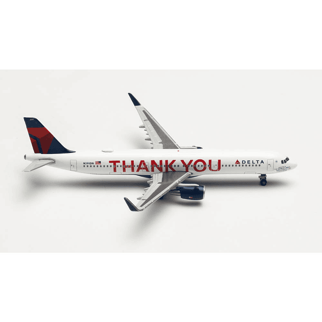 Avión Colección  Delta Air L.A321 Thank You 1/500