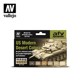  Model Set Us Modern Desert Colors