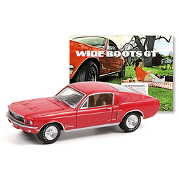 Carro Colección  1968 Ford Mustang - Wide Boots 1/64