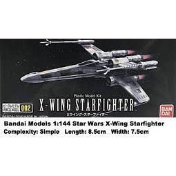 Figura Colección  Model Kit X-Wing Star Fighter 1/144