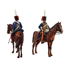 Para armar British Hussars Crimean War 1/72