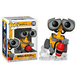 Figura Colección  Wall-E With Fire Extinguisher Pop