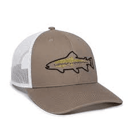  Gorra Pesca Café Con Malla