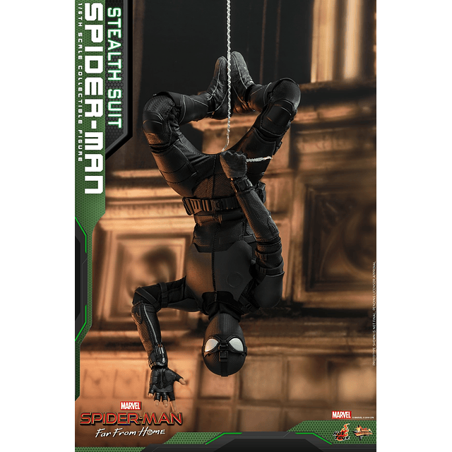 Figura Colección  Spider-Man (Stealth Suit) 1/6 Version regular