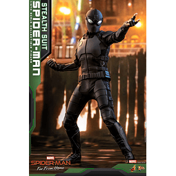 Figura Colección  Spider-Man (Stealth Suit) 1/6 Version regular