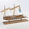 Barco para Armar Cannoniera Svedese 1775