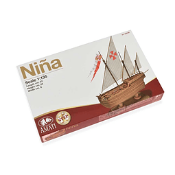 Barco para Armar Nina Caravel 1/135