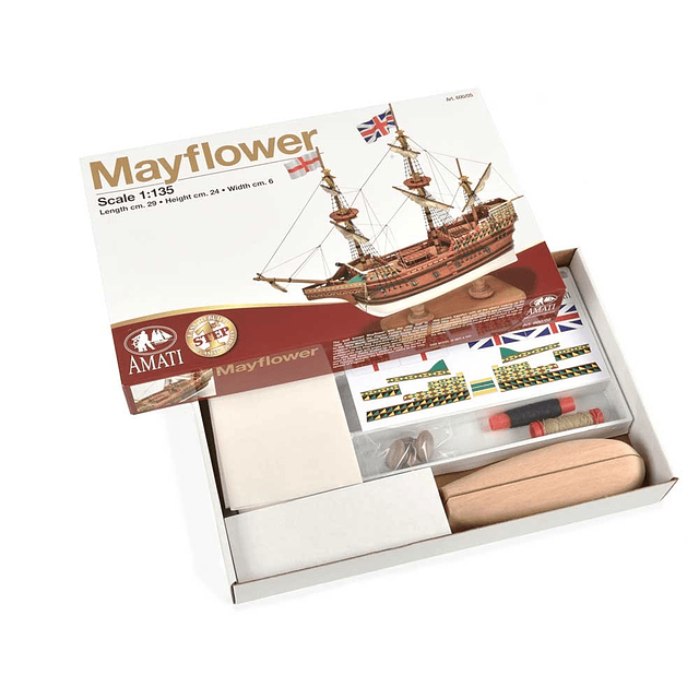 Barco para Armar Mayflower 1/135