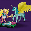  Crystal Fairy Con Unicornio