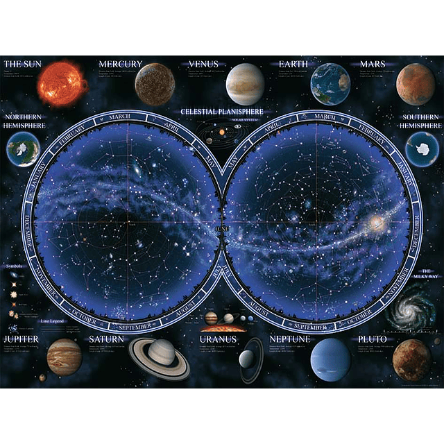 Rompecabezas Astronomie  1500P