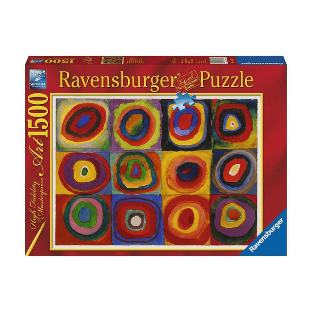 Rompecabezas Kandinsky Farbstudie 1500P