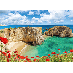 Rompecabezas Mohnblumen An Der Algarve 1000P