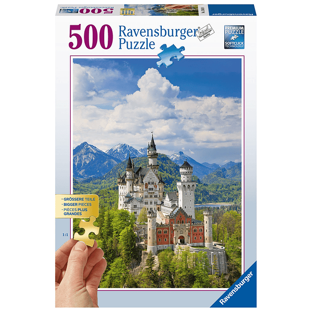 Rompecabezas Märchenhaftes Schloss 500P