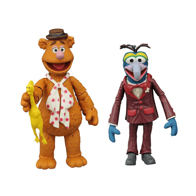 Figura Colección  Set Gonzo And Fozzie Muppets Best OF