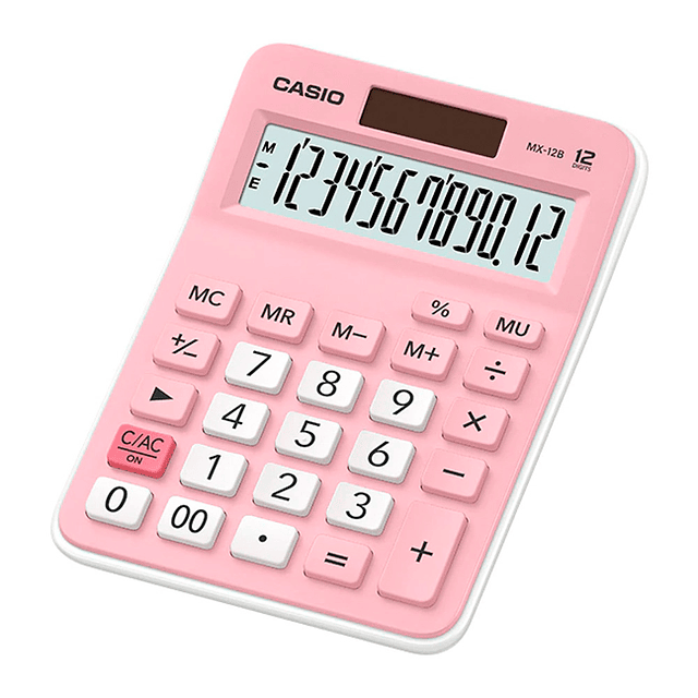  Calculadora De Mesa Casio Rosa