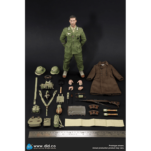 Figura Colección  Ww2 German Africa Corps Wh Infa1/6
