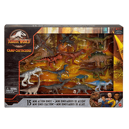 Animal Colección  Cretaceous Mini Dino Box 15-Pack