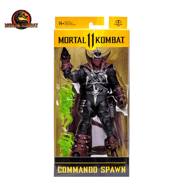 Figura Colección  Commando Spawn Mortal Kombat