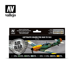  Air Set: Luftwaffe Pre-War To 1941 Vallejo