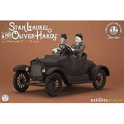 Figura Colección  Laurel & Hardy On Ford Model T .