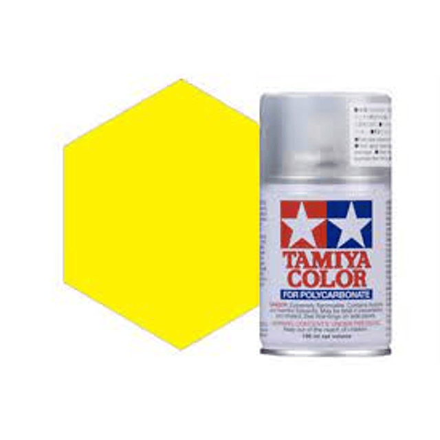  Pintura policarbonato Ps-6 amarillo Spray