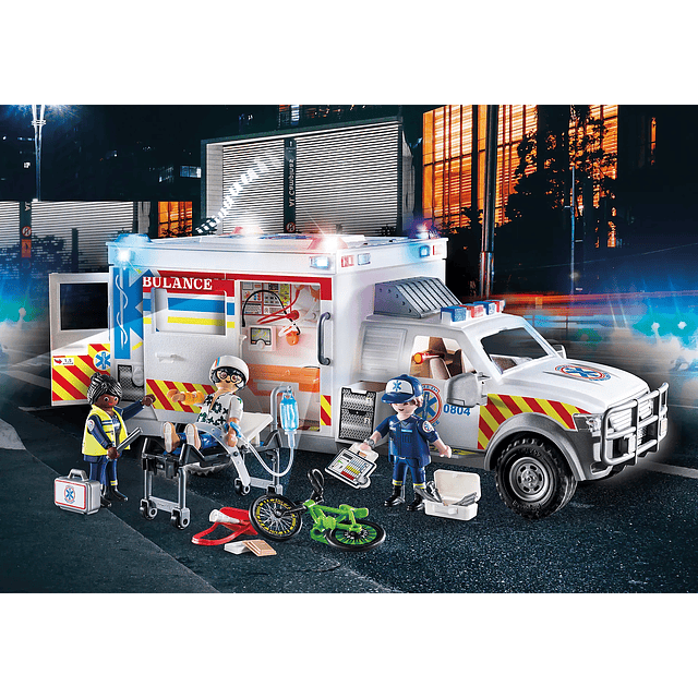  Vehículo De Rescate: US Ambulancia