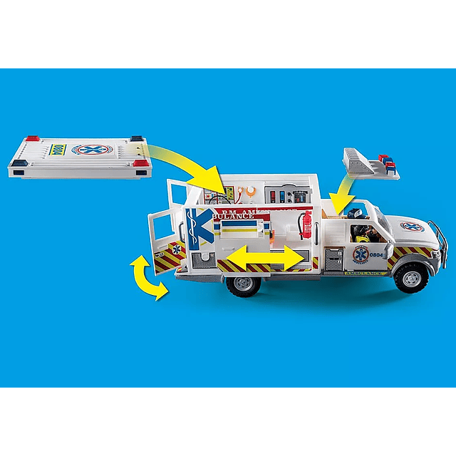  Vehículo De Rescate: US Ambulancia