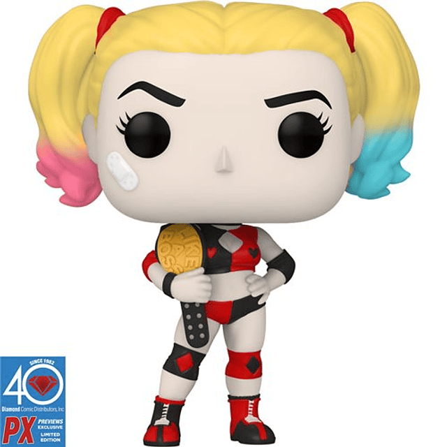 Figura Colección  Dc Comics Harley Quinn With Belt Po