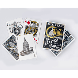 Cartas Bicycle Capitol Black