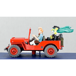 Carro Colección  El Jeep Rojo De La Portada  1/43