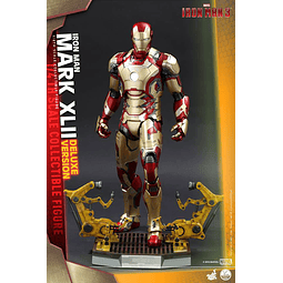 Figura Colección  Iron Man Mark Xlii (Deluxe Version) 1/4