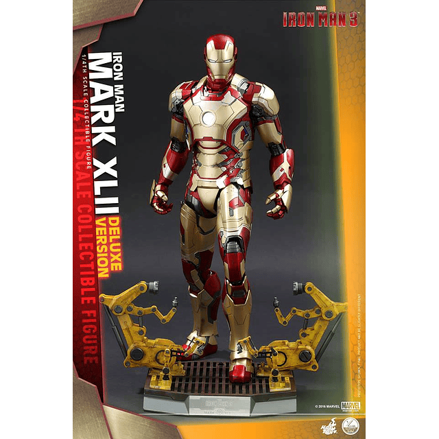 Figura Colección  Iron Man Mark Xlii (Deluxe Version) 1/4