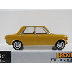 Carro Fiat 128, Yellow 1969 1/87