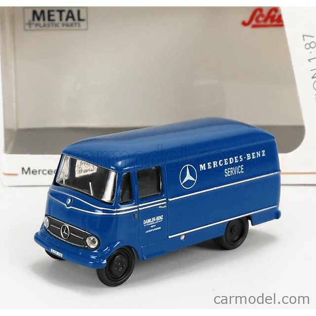 Carro Colección  Mb L319 Van Blue 1:87